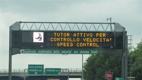 come funzionano il tudor in autostrada|il tutor automatico.